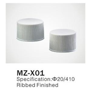 China Φ20/410 PP/PET round plastic cap for cosmetic plastic bottle closure, ribbed finished factory