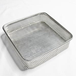 China Customized Disinfection Stainless Steel Mesh Basket For Disinfection Machines factory