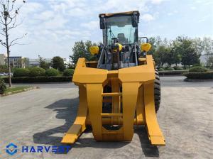 China 3 Ton Wheel Loader LW300KN With Wood Grapple &amp; Weichai 92kW Engine factory