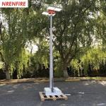 pneumatic telescopic mast light tower-roof top mounted-foldable-LED flood lights