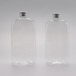 OEM 550ml PET Beverage Plastic Juice Bottle With Aluminum Screw Cap
