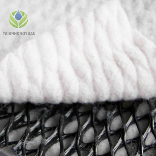 High Compressive Strength Polyethylene Geotextile and Geonet 3D Composite Drainage Net