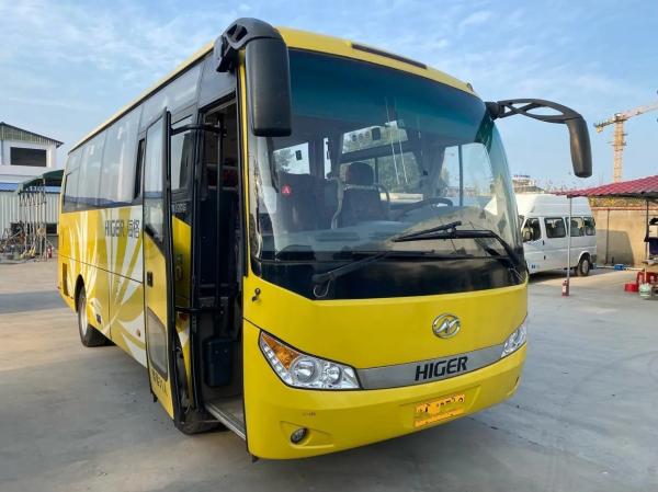Used City Bus Yuchai Engine 4 Cylinders 31 Seats Sliding Window External