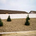 Easy Installation 6 Ft Vinyl Privacy Fence Panels Outdoor Backyard