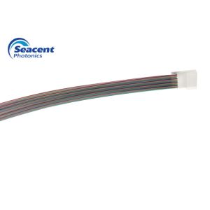 Low Insertion Loss Optical Fiber Array With High Precision Core Spacing