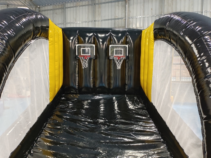 Factory Commercial Inflatable Sport Game Inflatable Basketball Toss Sport Game