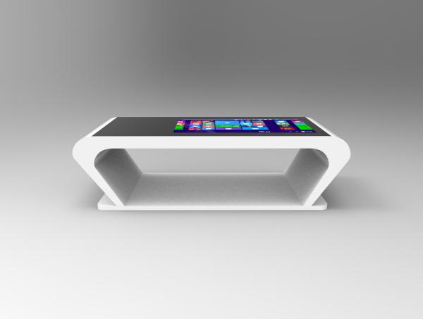 China Indoor Large Multi Touch Screen Table , Smart Touch Coffee Table 10 Point Touch 55 Inch factory