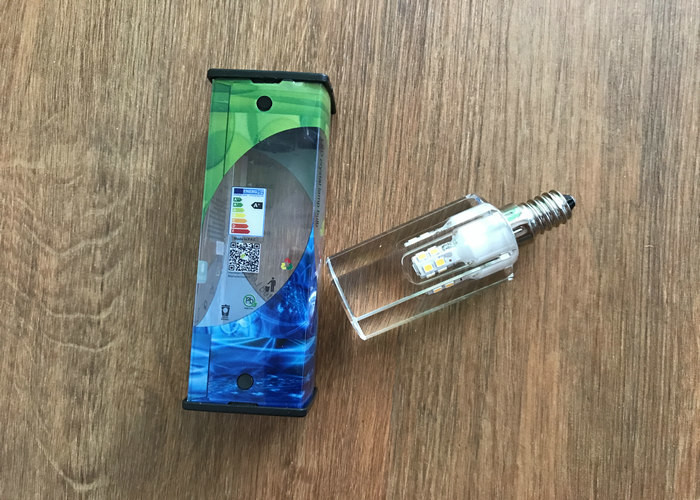 E14 Led Clear Candle Bulbs Pure Light Color , No Strobe Led Screw Candle Bulbs