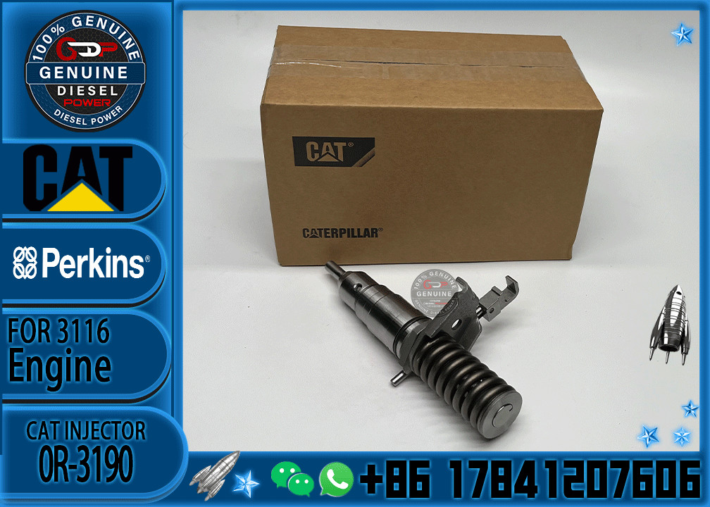 FOR E200B excavator parts 3114 3116 3126 diesel engine fuel injector 127-8205 0R3190 0R-3190 7E8729 7E-8729