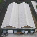 BAOLIDA 20 X 40 Polycarbonate Tunnel Automated Blackout Greenhouse