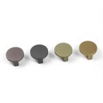 45mm Modern Gold Aluminum Cabinet Knobs Wardrobe Drawer Door Handles