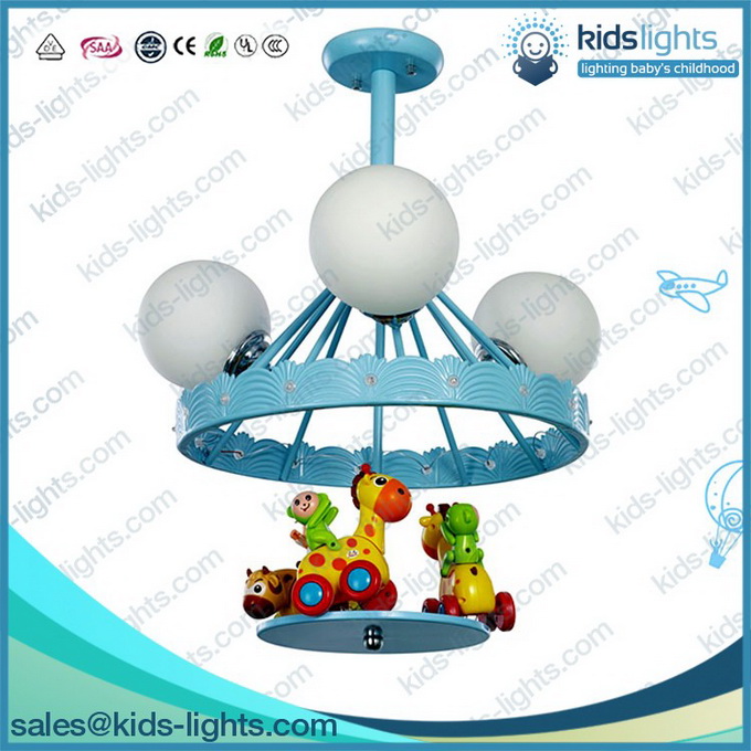 Luxury kids room lamp , kids rotating lamp