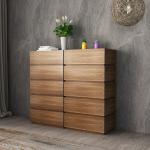 Grey Wood Storage Cabinets Chest Of Drawer Living Room Melamine Wood Furniture