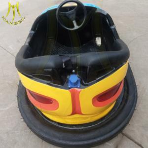 China Hansel amusement park games fiberglass playground electric bumper cars factory