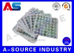 Silver Background Custom Holographic Stickers Security Printing For Pharmaceutic