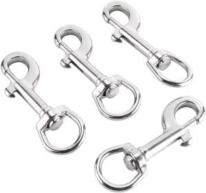 China Stainle Steel Swivel Bolt Snap Hook Clip Oval Swivel Spring Snap Hook factory