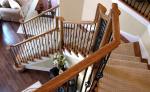 Steel Cast Iron Stair Railing Wrought Iron Railing Temperature Change Resistance