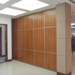 Banquet Room Sound Proof Movable Partition Wall Wooden Materials Specification