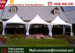 Easy Assembly Luxury Pagoda Party Tent Transparent For Family Camping ISO