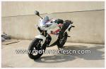 Blue And White Honda Sports Car CBR200 Drag Racing Motorcycles With Air Cooling