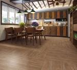 Yellow Gray Floor Tile And Antibacterial 250x1500mm Wooden Porcelain Strips For