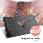 Android 6.0 250PPS 5080LPI Graphic Drawing Tablet 10x6 Inch With 12 Express Keys