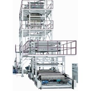 China PA PE Nylon Extrusion Blown Film Machine Double Screw on sale