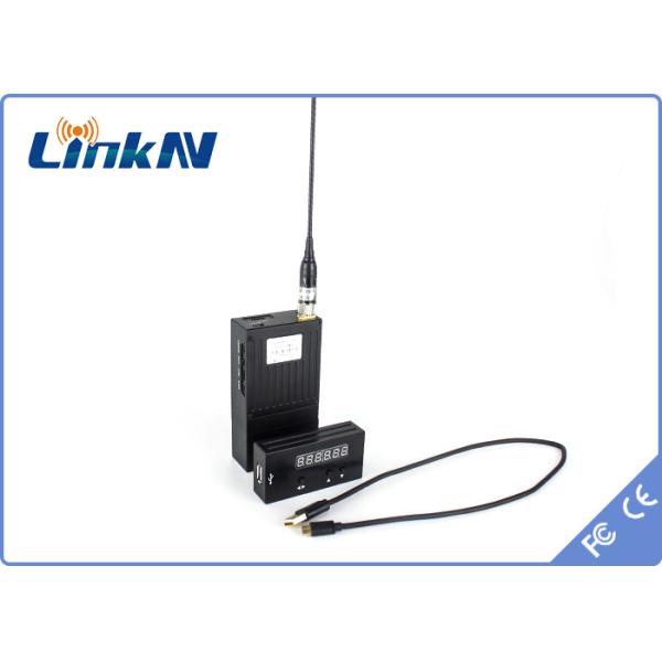 Police Mini Video Transmitter​ COFDM Low Delay H.264 High Security AES256