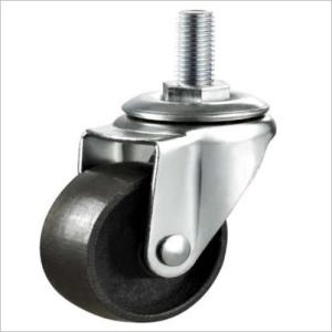 China stem casters iron wheels small caster wheels 3 in factory