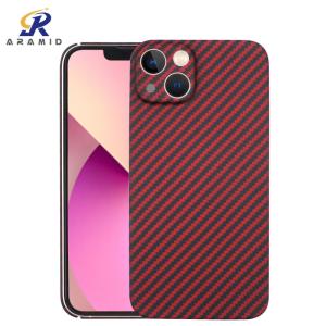 China ODM iPhone 13 Mini Aramid Fiber Full Protection Phone Cover factory