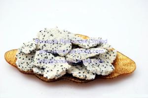 China Freeze Dried Dragon Fruit White Lyophilized tropical fruit Sugar Free/ instant fruits factory