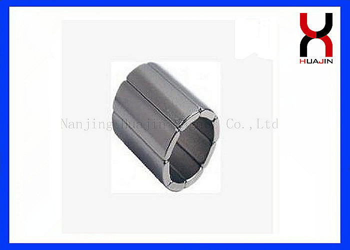 Permanent NdFeB Arc Shaped Magnets , Customized Size Irregular Curved Magnets