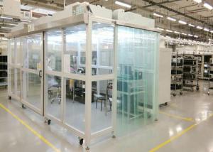 China 10800m3/H 220V Class 100 Cleanroom , FFU In T-Grid Modular Hardwall Cleanrooms factory