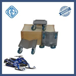 China Painted Steel 1200 Pounds Coating Snowmobile Roller Set Sled Easy Move factory