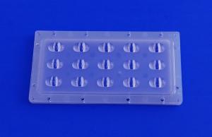 China PC Edison Led Street Light Lens For Road Light Module Fixtures factory