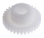 ISO9001 Approval PEEK Gears Automotive Plastic Parts Customized Size