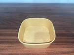 Biodegradable Take Away Square Paper Salad Bowls With Lids