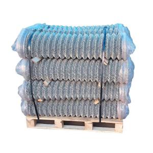 China 9 Gauge Hot Dipped Galvanized Chain Link Fence Farm Chain Link Fences Heavy Duty Chain Link Fence factory