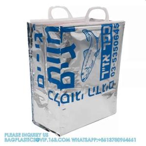 China Reinforced Heavy Duty Hot Cold Lunch Totes Reusable Disposable Food Travel Picnic Thermal Delivery Insulated Bag factory