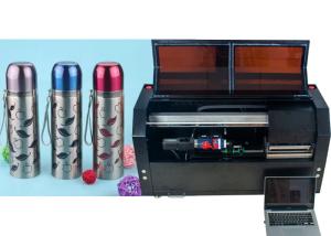 China Printable Diameter 55-88mm Cylinder Printing Machine Zkmc Automatic Rotating Bottle Label Printing factory