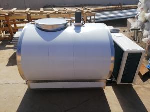China Refrigeration Units Milk Cooling Tank Stainless Steel Electrical Control System factory