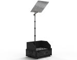 Adjustable Glass Height 22 Inch Teleprompter for TV Video Conferences and Live