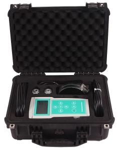 China 2.0% Calibrated Span Water Treatment Handheld Doppler Flow Meter For Sale factory