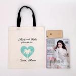 Beautiful Reusable Cotton Canvas Tote Bags For Ladies Customized Size