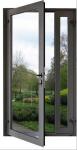 Airtightness 2.0mm Profile Aluminium Doors With Wooden Finish 2.28pvb