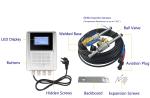 36VDC Hot Tap Ultrasonic Insertion Water Flow Meter
