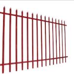 Steel hot dipped Powdered Coated Pre Galvanised w pale Palisade Fencing