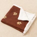 Pet Blanket Autumn Winter Warm Soft Dog Blanket Cat Mat Plaid Carpet Flannel