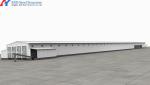 Onsite Installation Steel Poultry House Galvanized For Raising Chicken