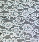 Cotton Nylon Cord Lace Fabric floral flower pattern for garmen wholesale